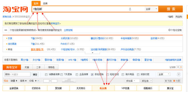 自然搜索和直通车的分析对比